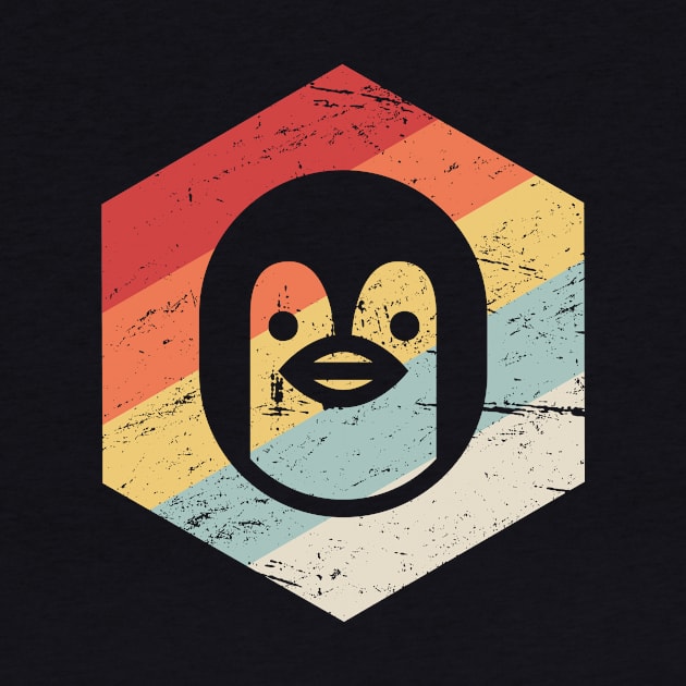 Retro 70s Penguin by MeatMan